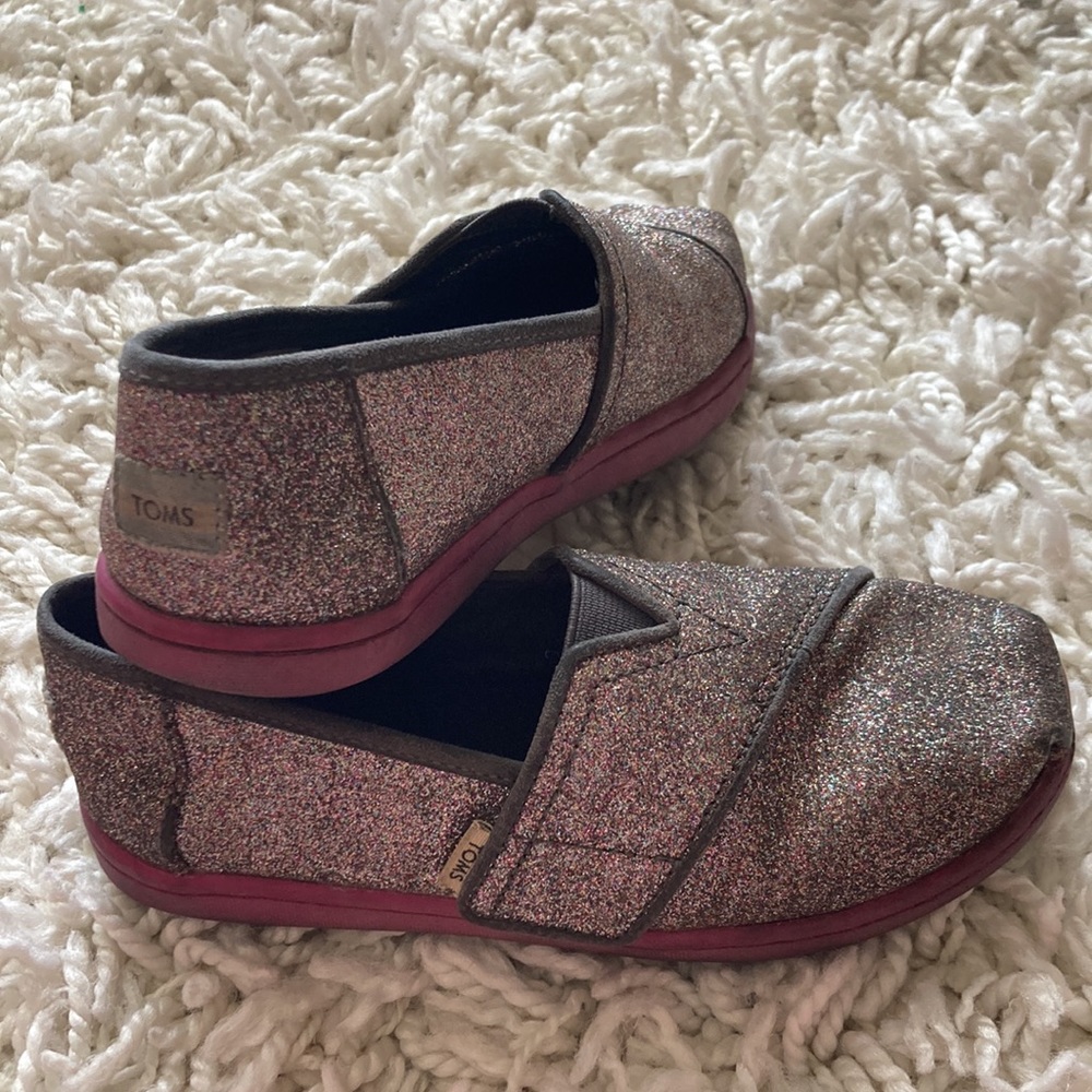 TOMS Sparkle Glitter Shoe Size 11